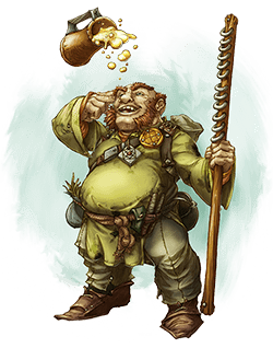 Dwarf Psionic Monk